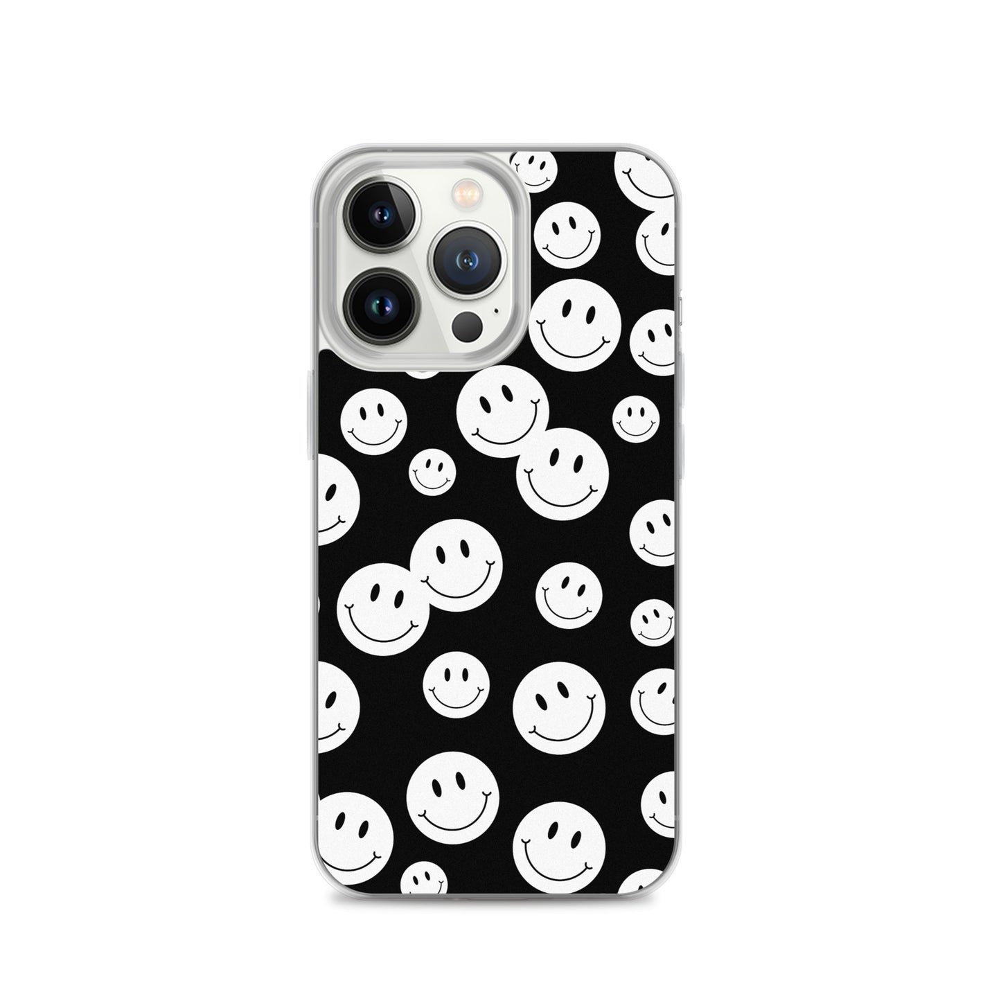 Black and White Smile - Clear Case