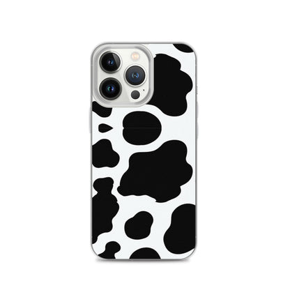 Cow Print - Clear Case