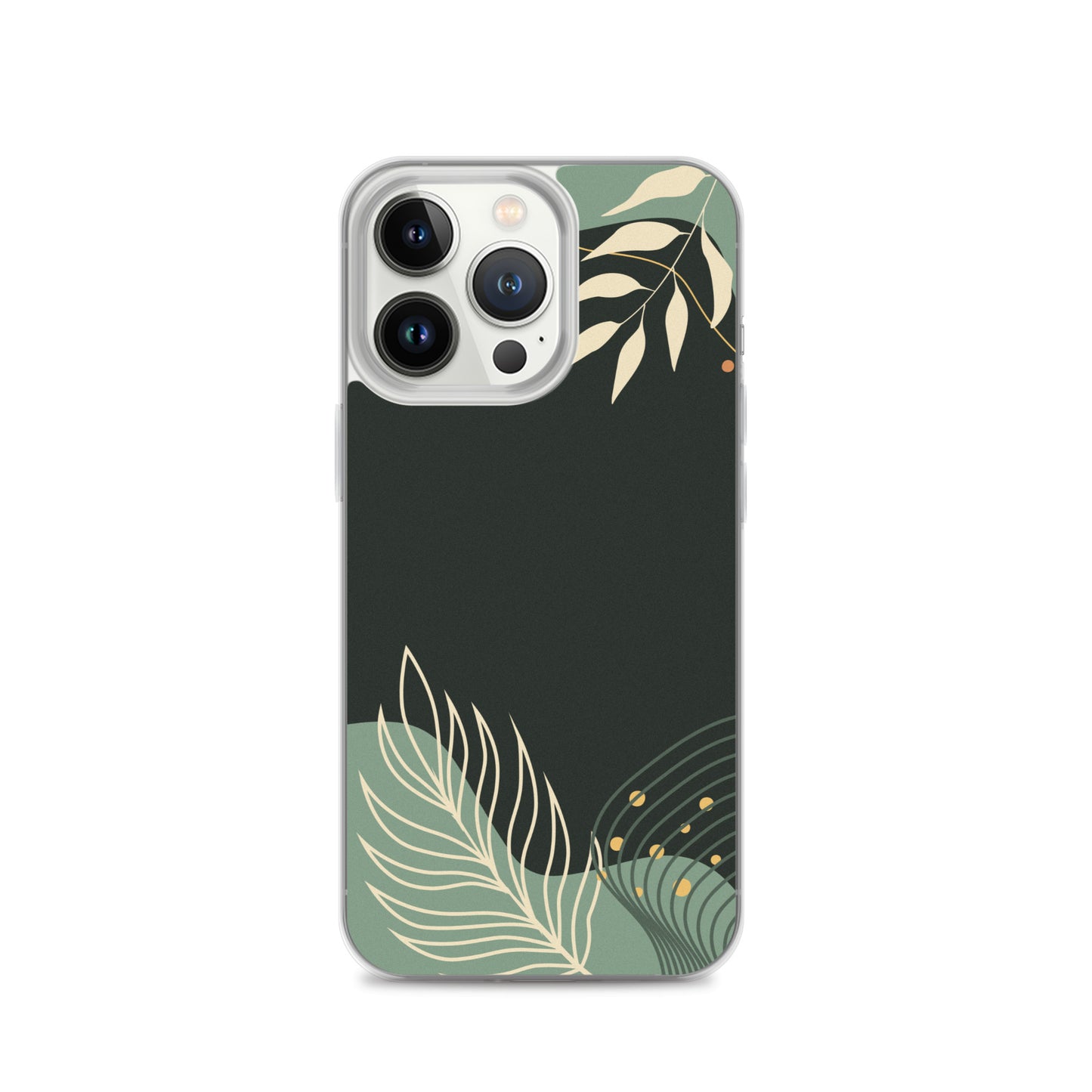 Floral Greenery - Clear Case