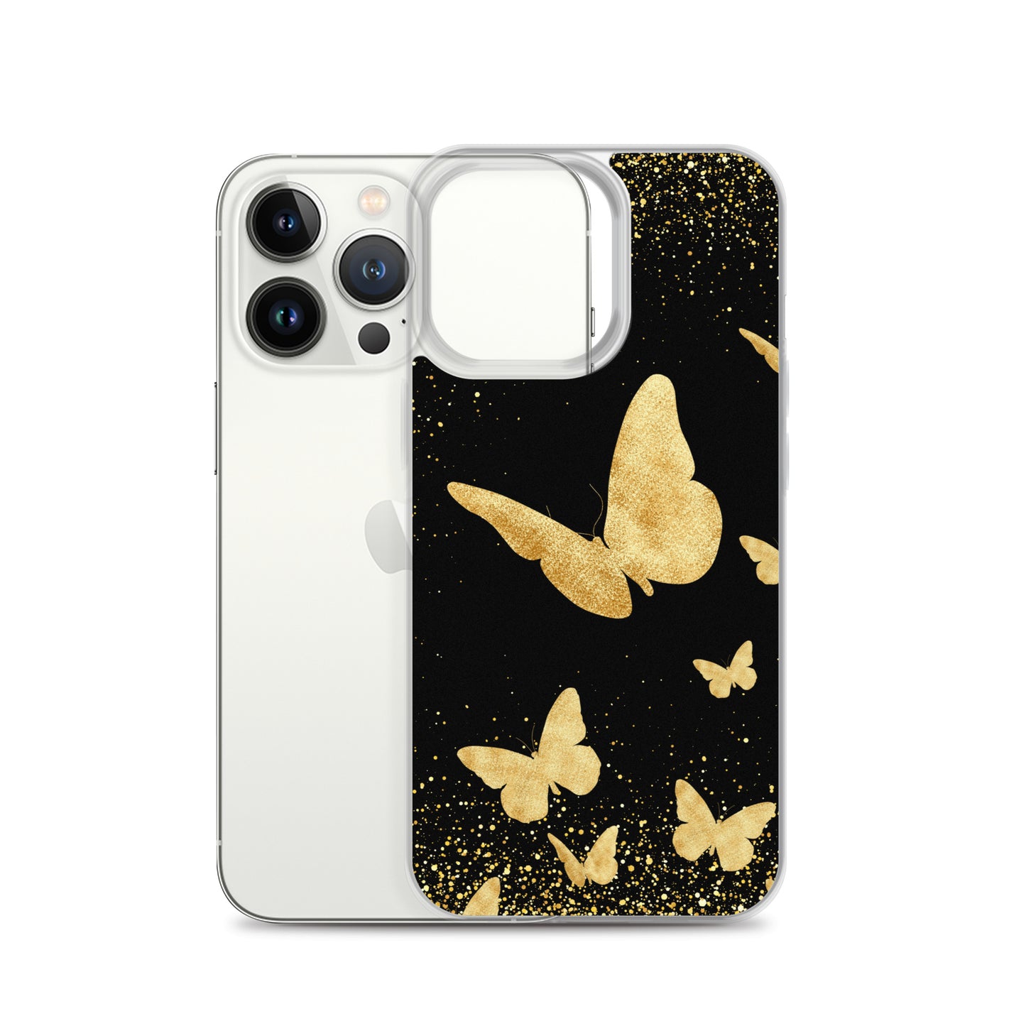 Yellow Butterflies - Clear Case