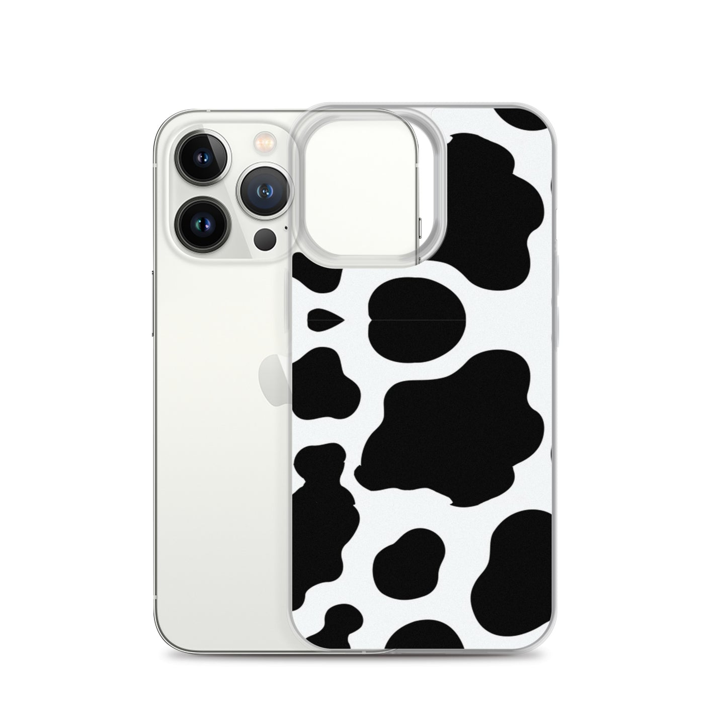 Cow Print - Clear Case