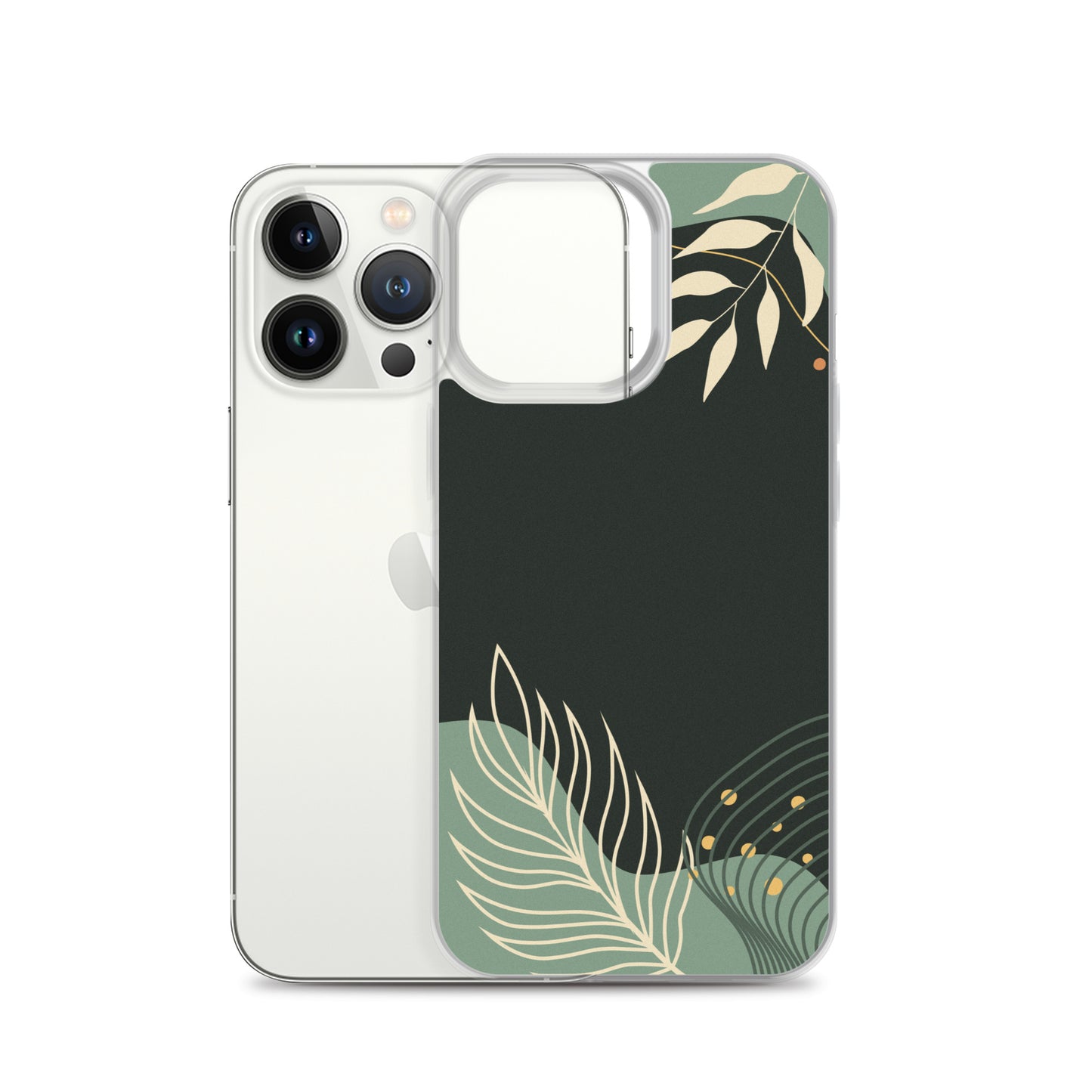 Floral Greenery - Clear Case