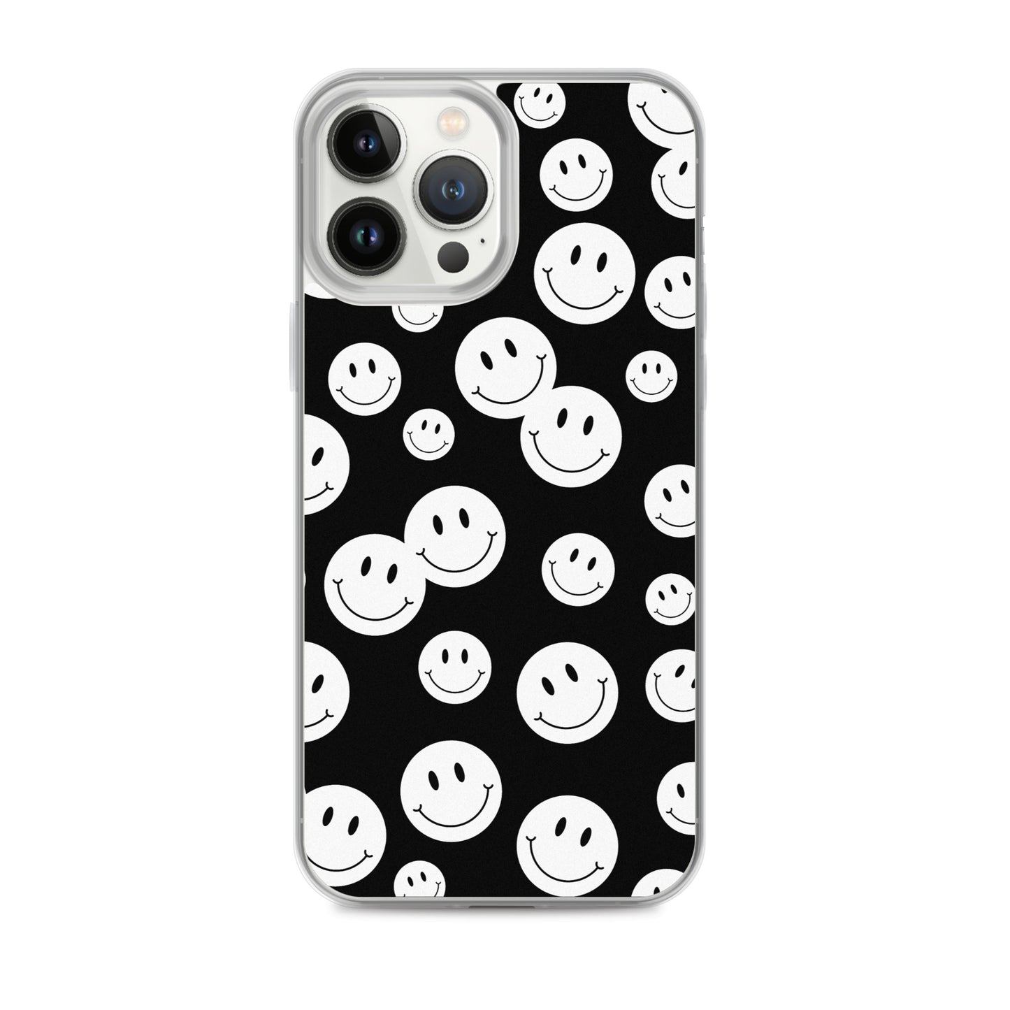 Black and White Smile - Clear Case