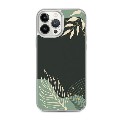 Floral Greenery - Clear Case