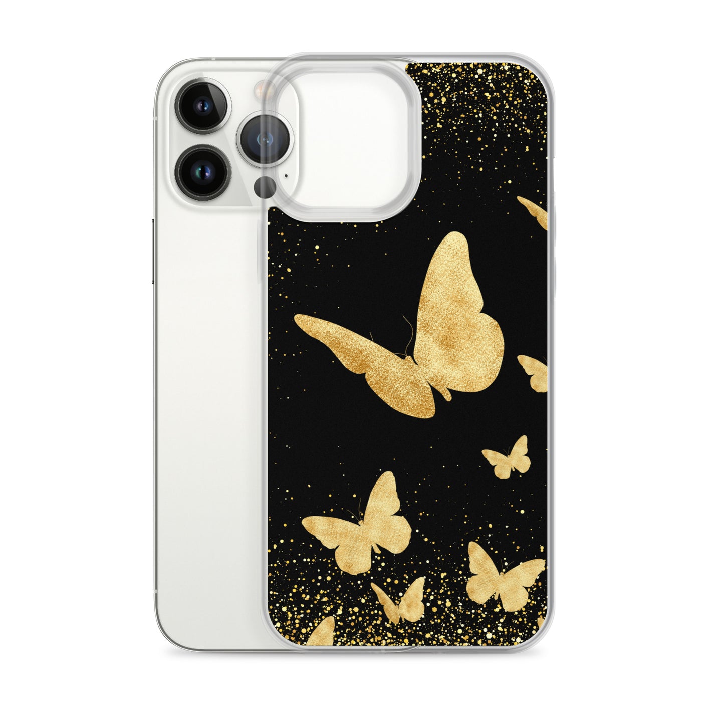 Yellow Butterflies - Clear Case