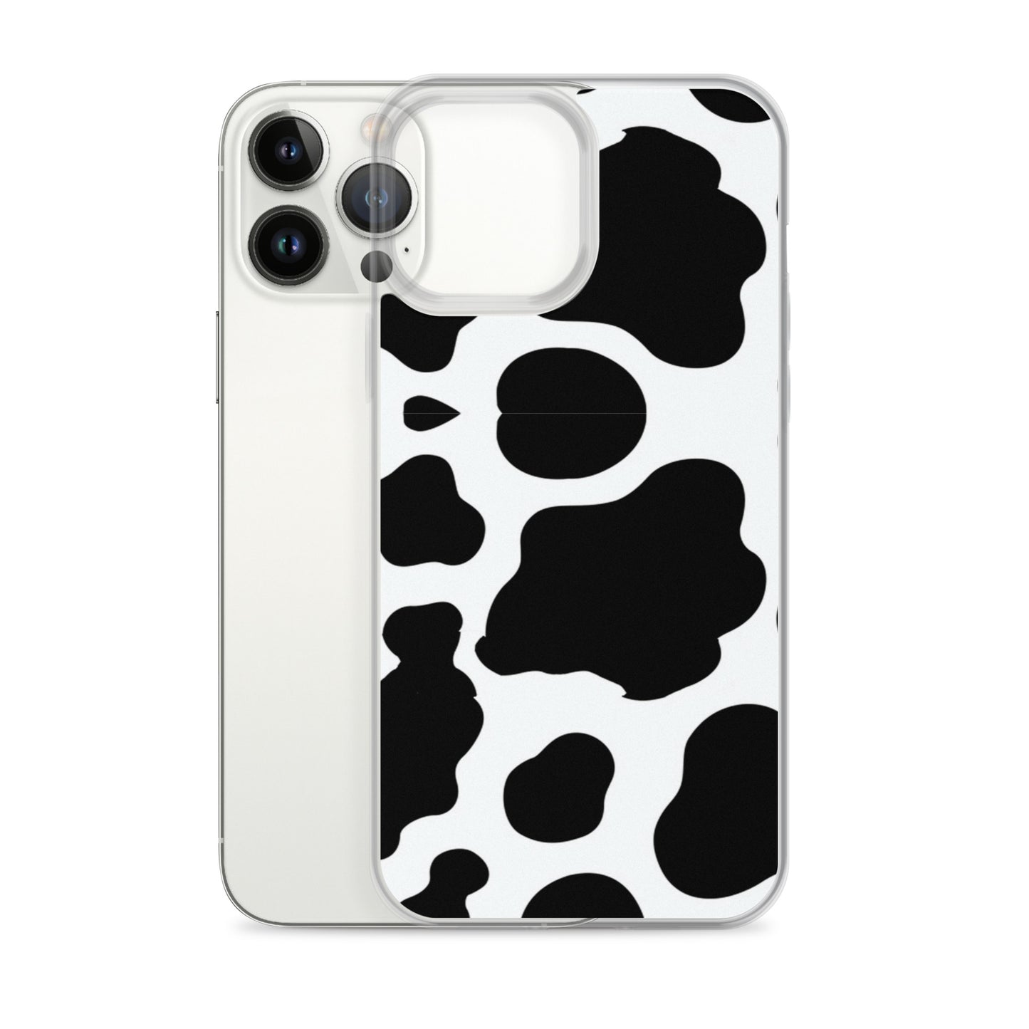 Cow Print - Clear Case