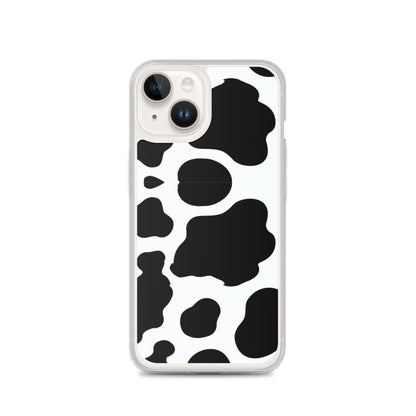 Cow Print - Clear Case