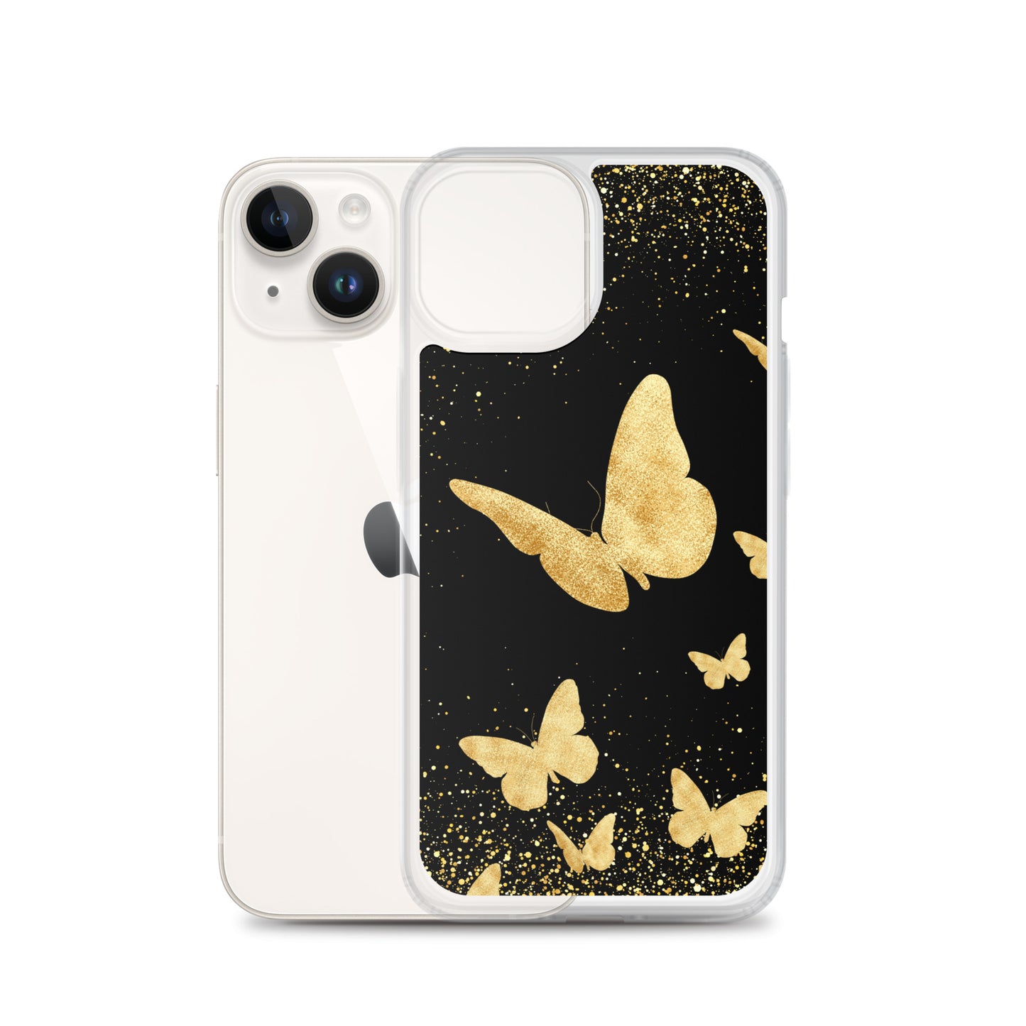 Yellow Butterflies - Clear Case