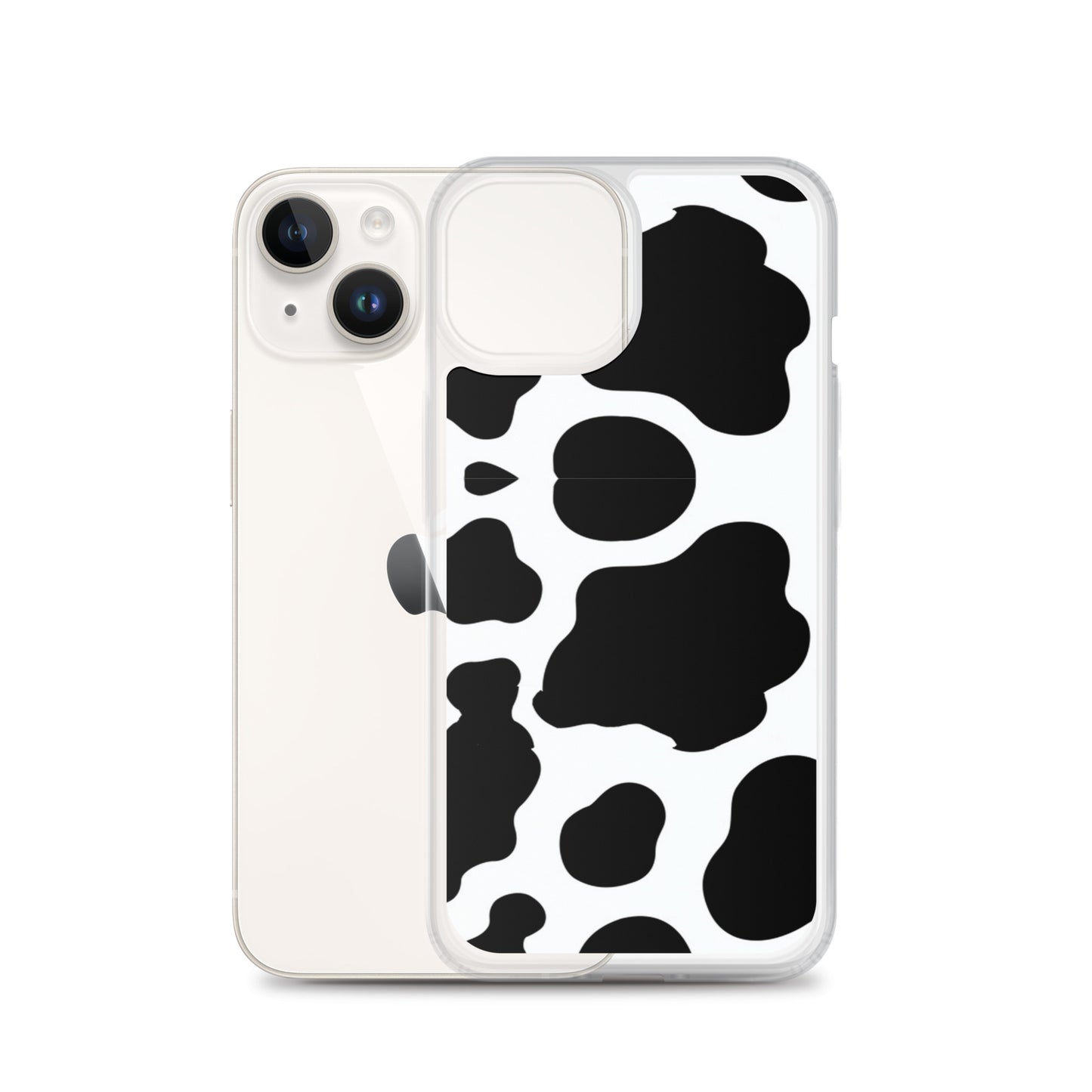 Cow Print - Clear Case