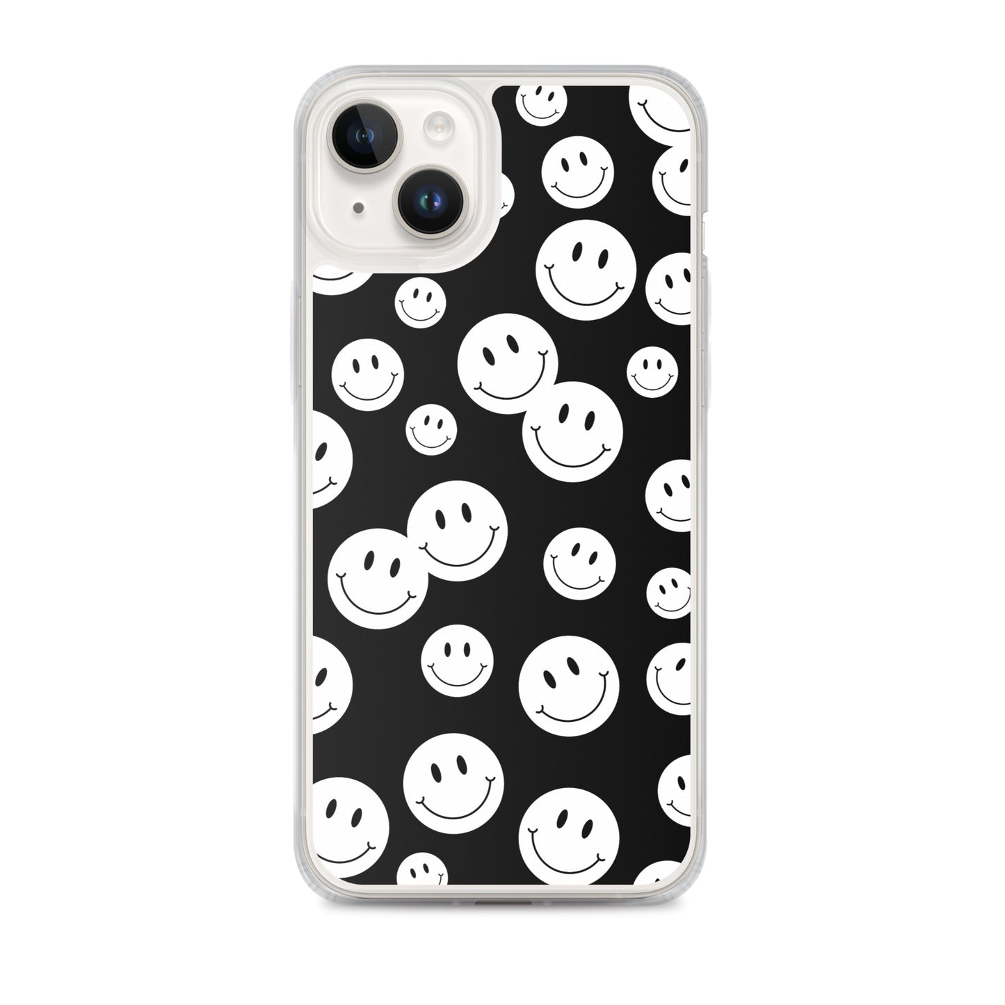 Black and White Smile - Clear Case