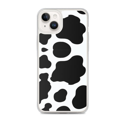 Cow Print - Clear Case