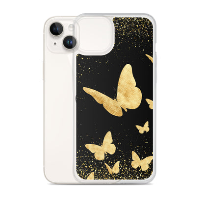 Yellow Butterflies - Clear Case