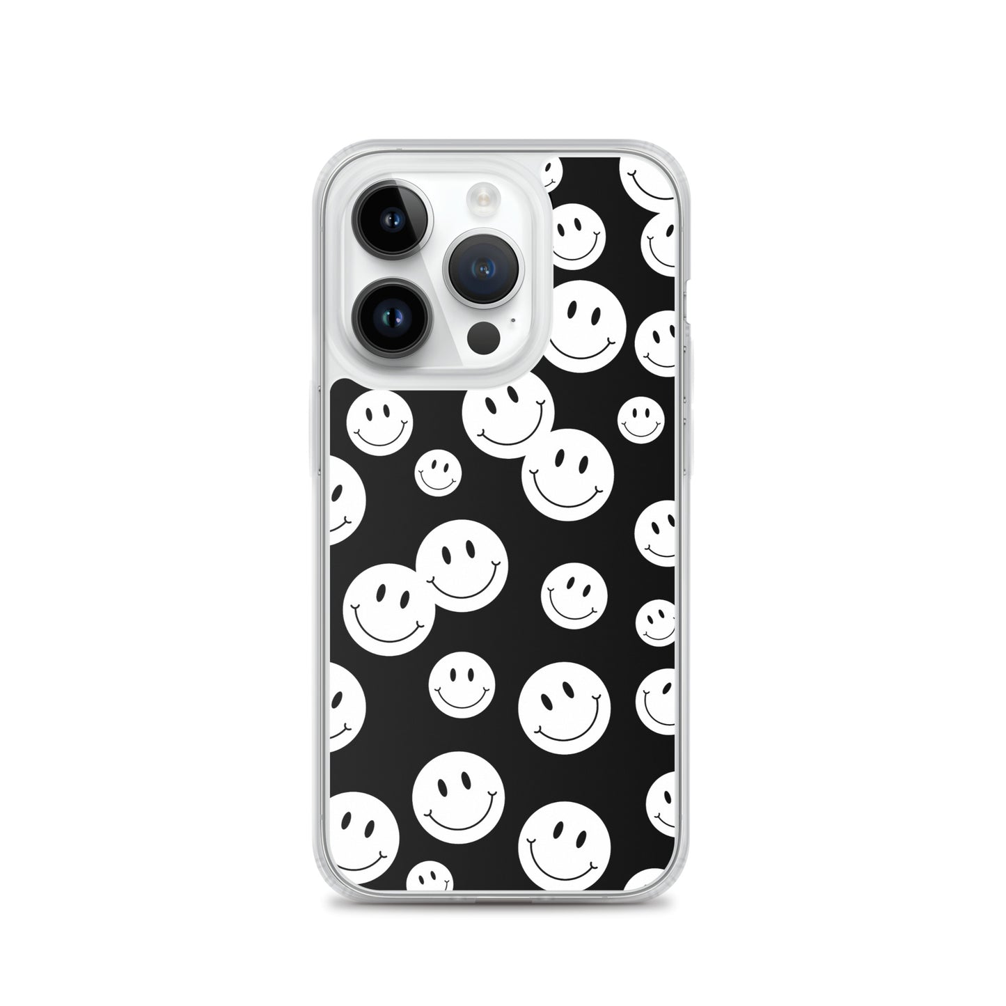 Black and White Smile - Clear Case