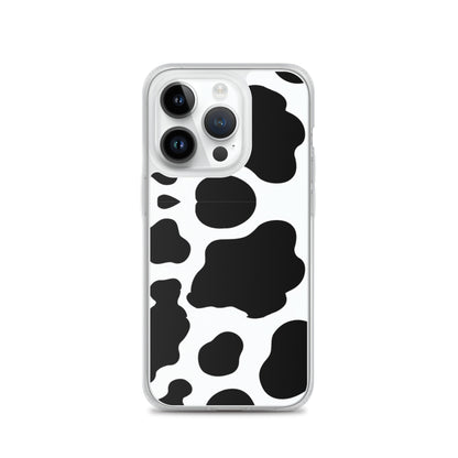 Cow Print - Clear Case