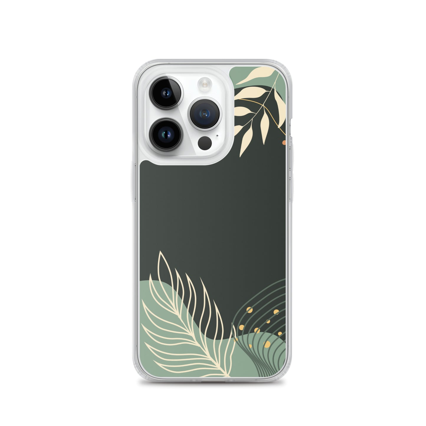 Floral Greenery - Clear Case