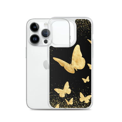 Yellow Butterflies - Clear Case