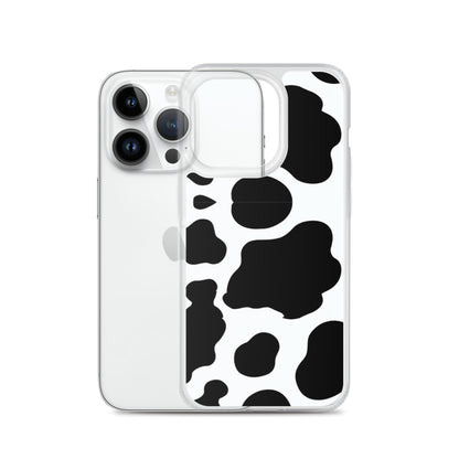 Cow Print - Clear Case