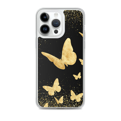 Yellow Butterflies - Clear Case