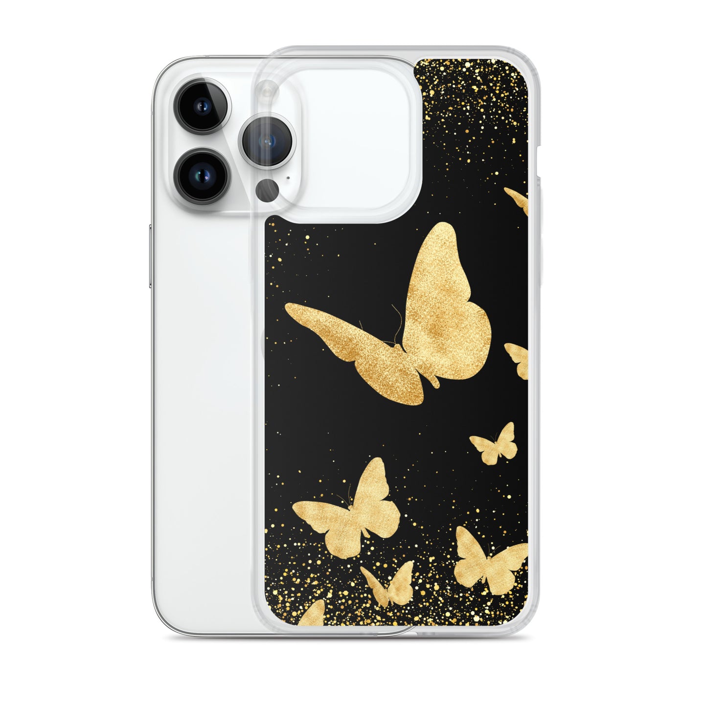 Yellow Butterflies - Clear Case