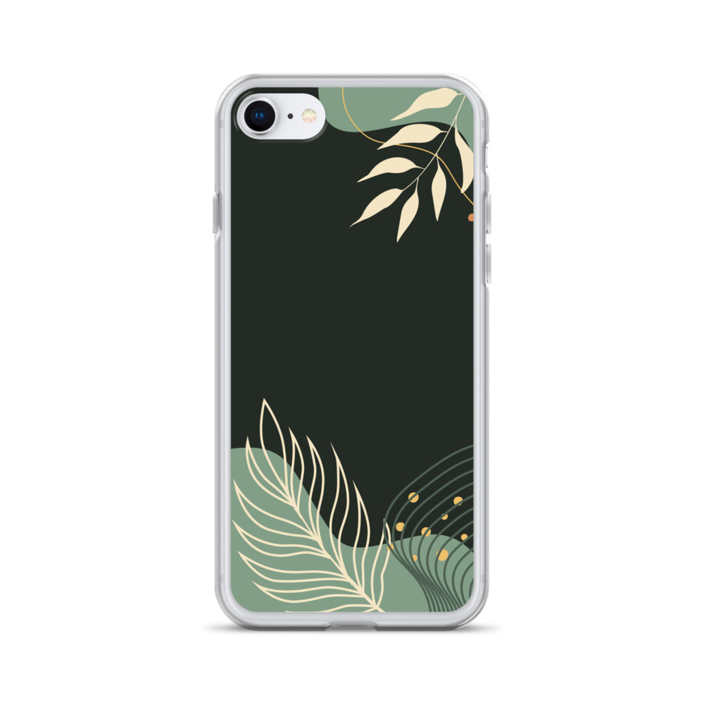 Floral Greenery - Clear Case