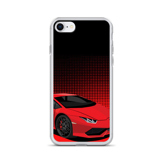 Red Car - Clear Case