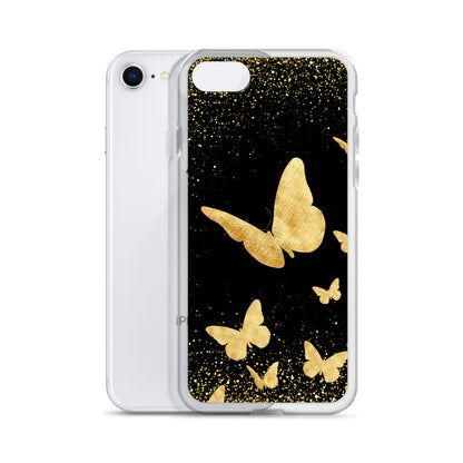 Yellow Butterflies - Clear Case