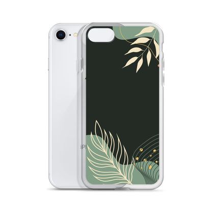 Floral Greenery - Clear Case