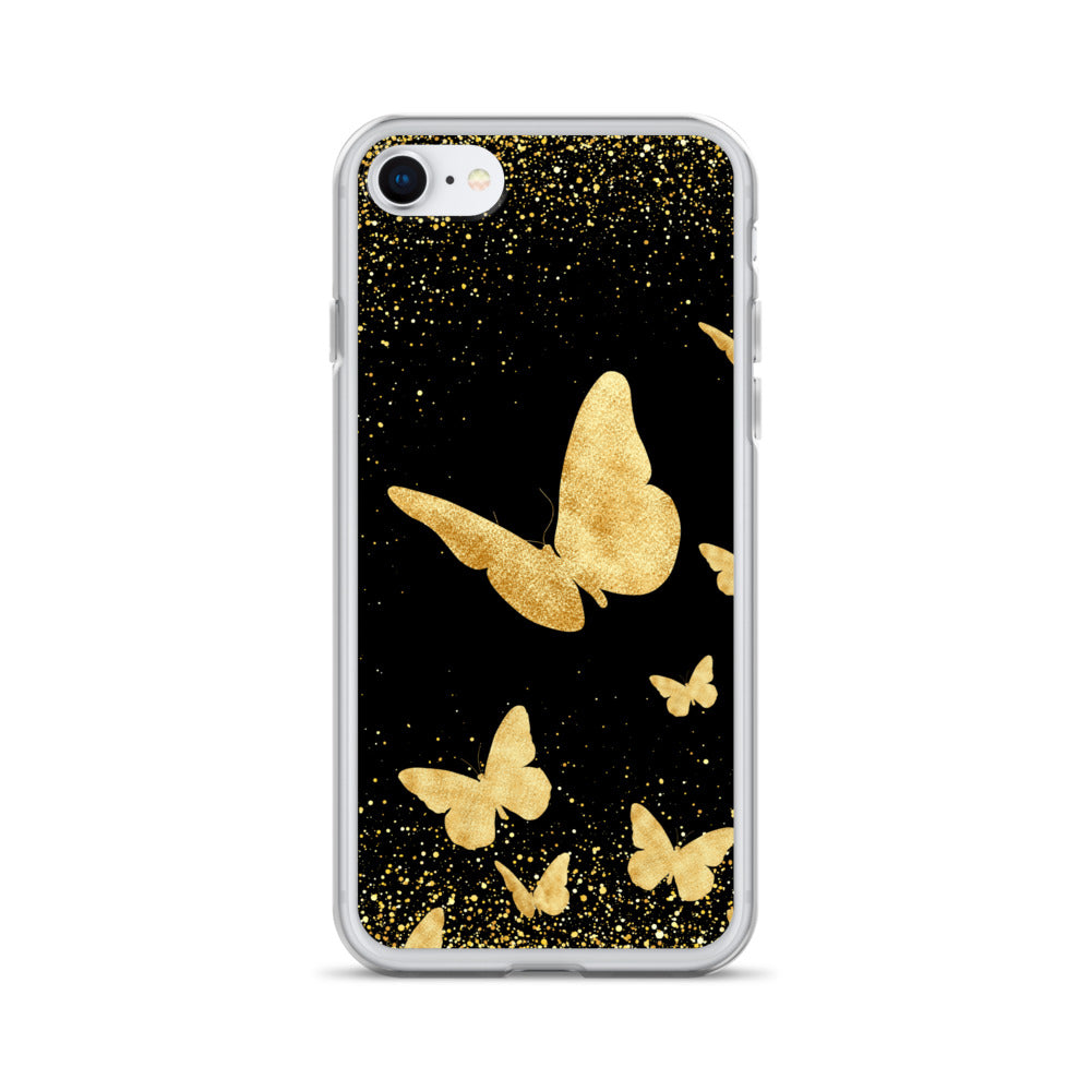 Yellow Butterflies - Clear Case