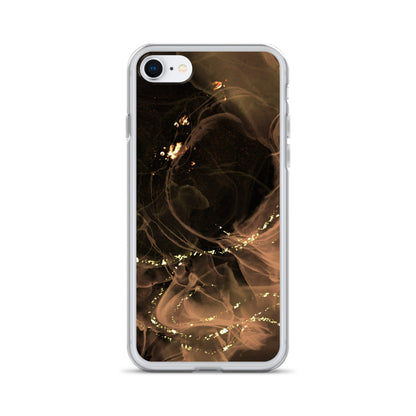 Gold Smoke Screen - Clear Case