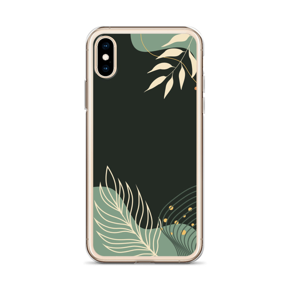 Floral Greenery - Clear Case