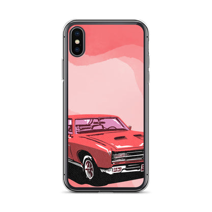 Pink Car - Clear Case