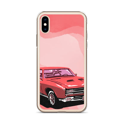 Pink Car - Clear Case