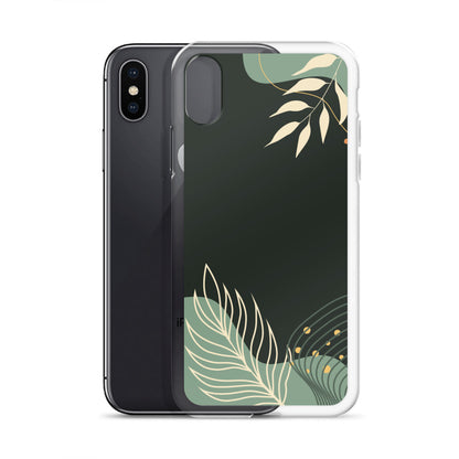 Floral Greenery - Clear Case