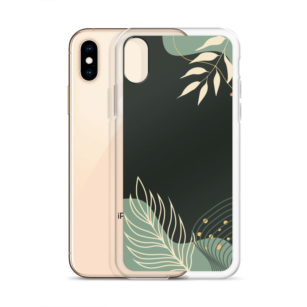 Floral Greenery - Clear Case