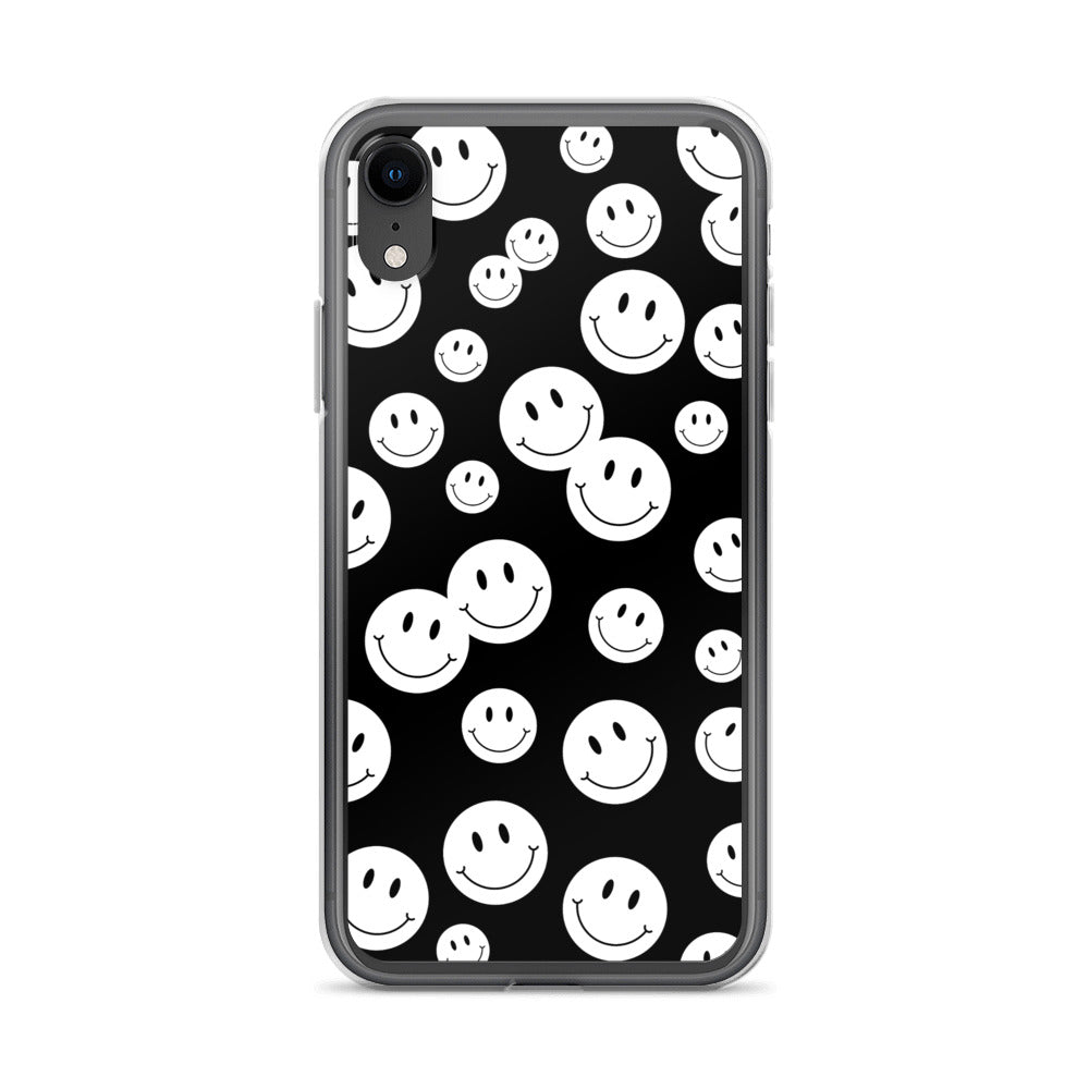 Black and White Smile - Clear Case