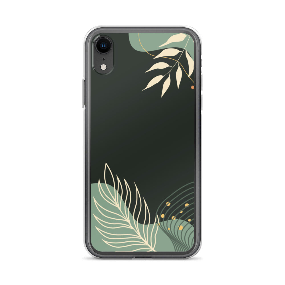 Floral Greenery - Clear Case