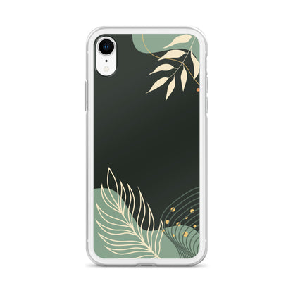 Floral Greenery - Clear Case