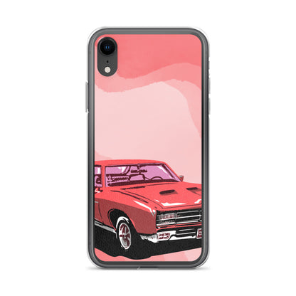 Pink Car - Clear Case