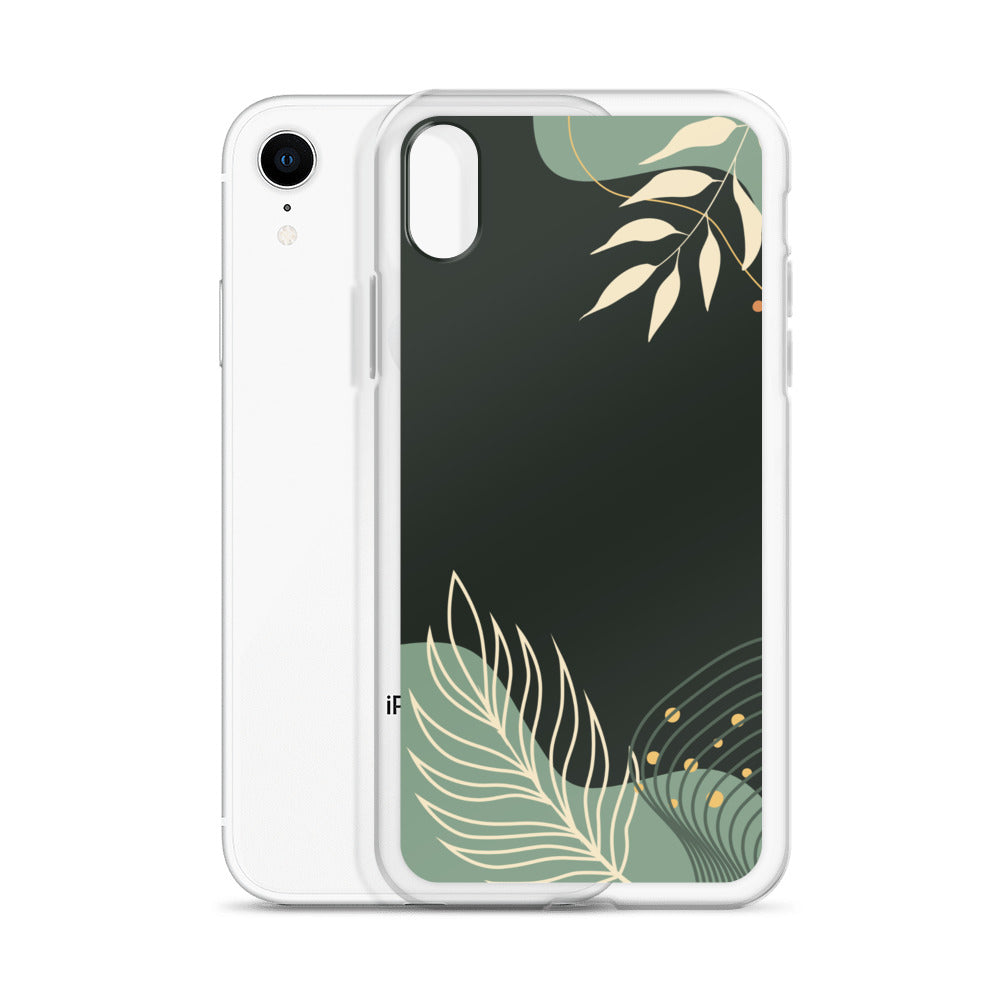 Floral Greenery - Clear Case