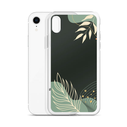 Floral Greenery - Clear Case