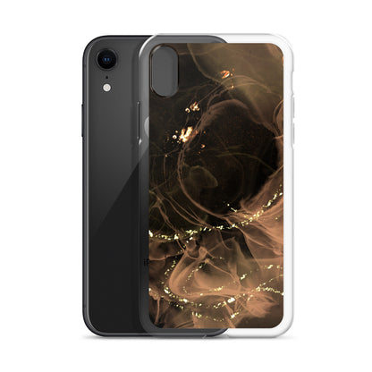 Gold Smoke Screen - Clear Case