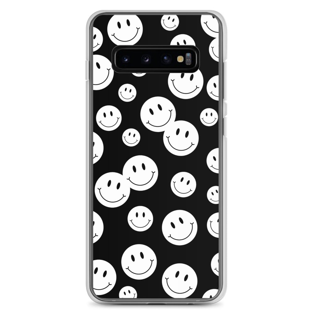 Black and White Smile - Clear Case