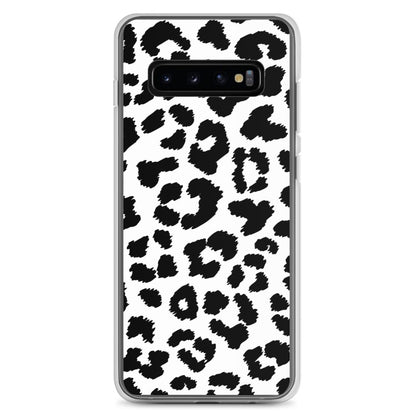 Black Leopard Print - Clear Case