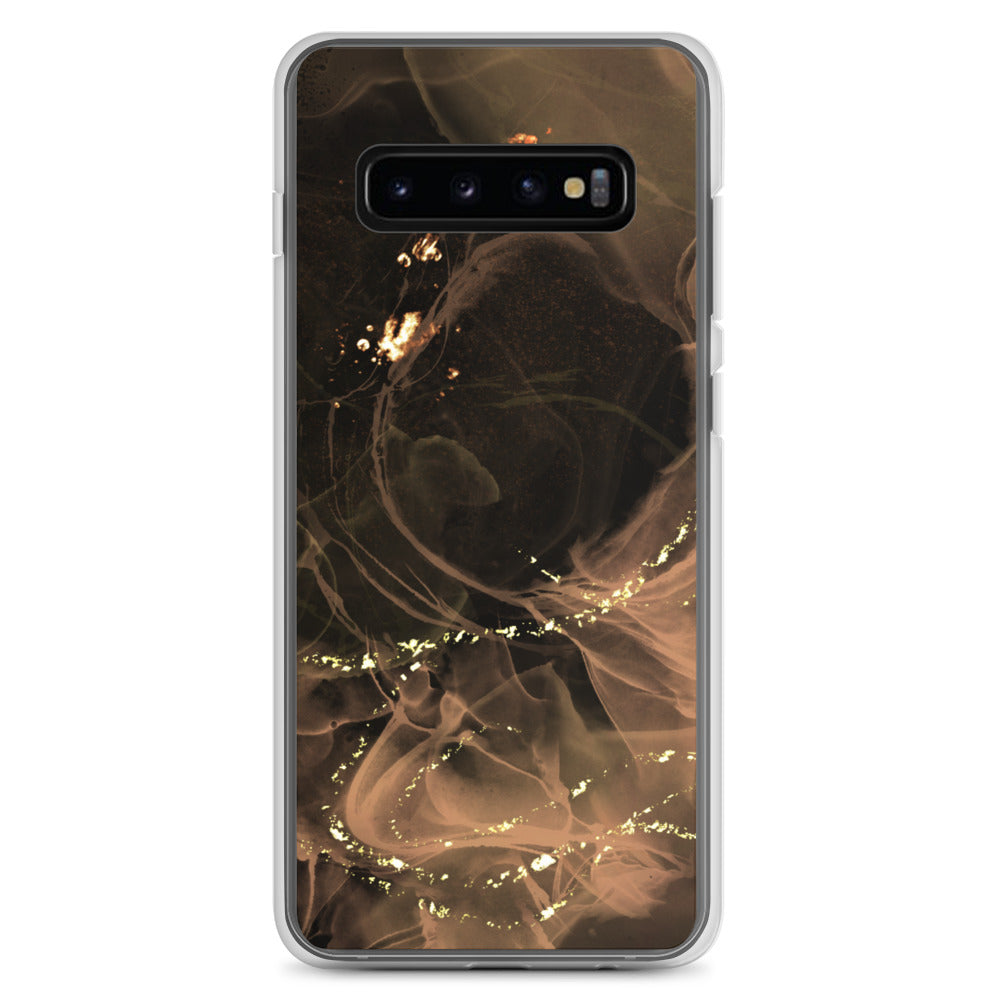 Gold Smoke Screen - Clear Case