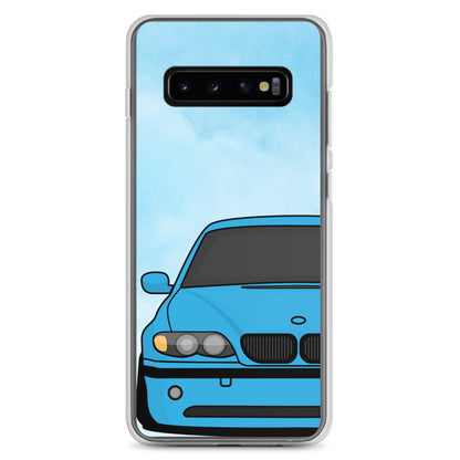 Blue Car - Clear Case