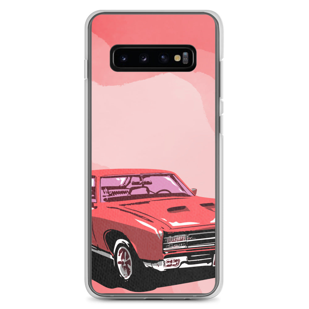 Pink Car - Clear Case