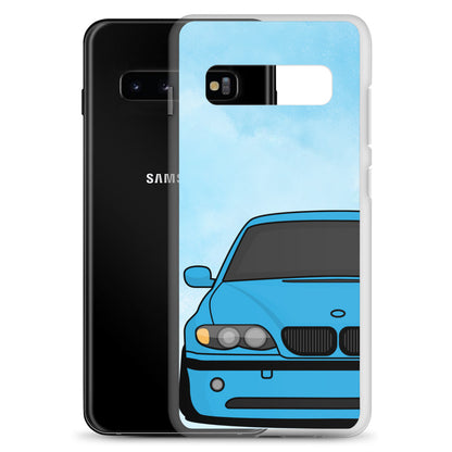 Blue Car - Clear Case