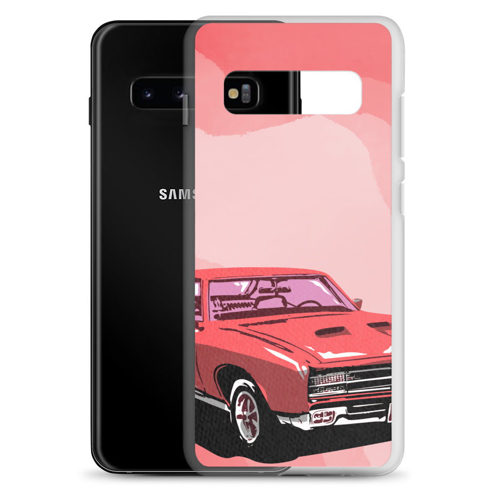 Pink Car - Clear Case