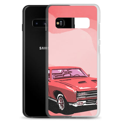 Pink Car - Clear Case