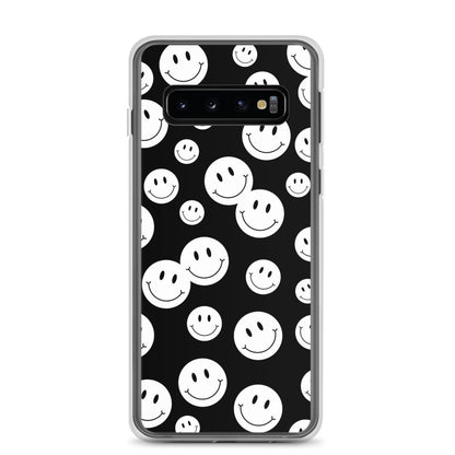 Black and White Smile - Clear Case